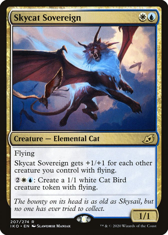 Gato Celeste Soberano [Ikoria: Lair of Behemoths] 