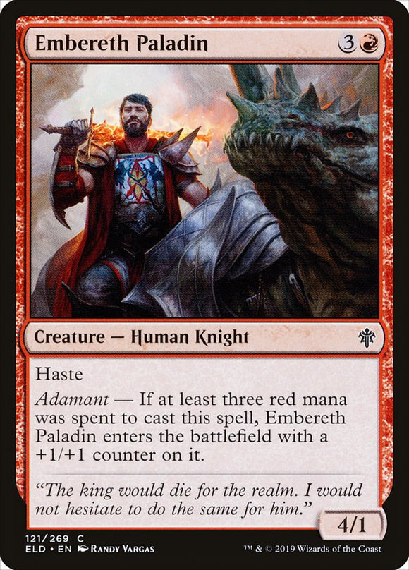 Paladín Embereth [Trono de Eldraine] 