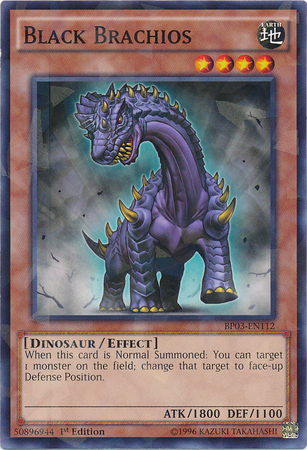 Brachios negro [BP03-EN112] Shatterfoil Raro 