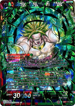 Broly, tragedia anunciada (BT7-115) [El asalto de los saiyajin] 