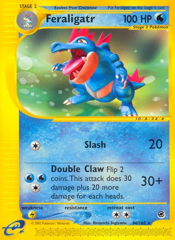 Feraligatr (46/165) [Expedición: conjunto básico] 