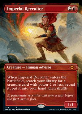 Reclutador imperial (arte alternativo sin bordes) [Modern Horizons 2] 