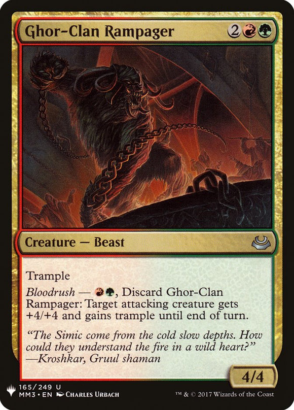 Devastador del clan Ghor [Refuerzo misterioso] 