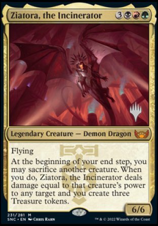 Ziatora, la incineradora (paquete promocional) [Promociones de Streets of New Capenna] 