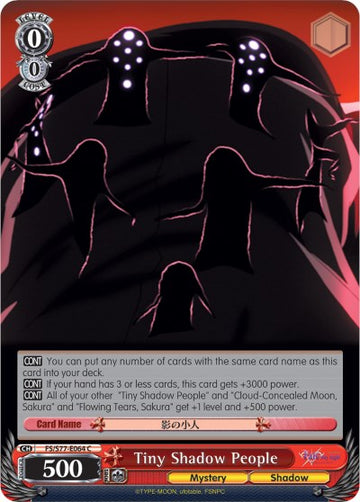 Gente de sombras diminutas (FS/S77-E064 C) [Fate/Stay Night [Heaven's Feel] Vol.2] 