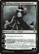 Liliana, Heretical Healer // Liliana, Defiant Necromancer [Magic Origins Prerelease Promos]-2