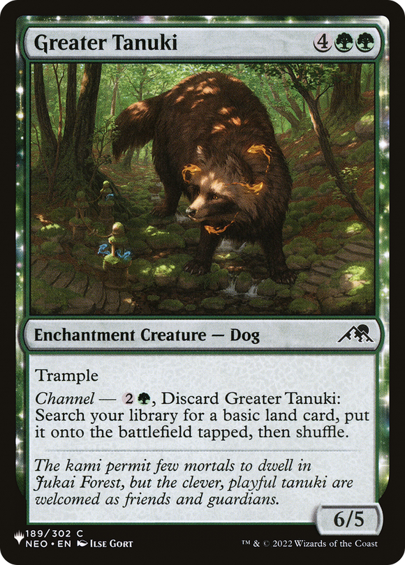 Tanuki mayor [La lista] 