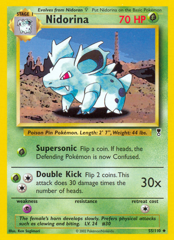 Nidorina (55/110) [Colección Legendaria] 