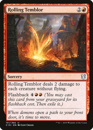Temblor rodante [Commander 2019] 