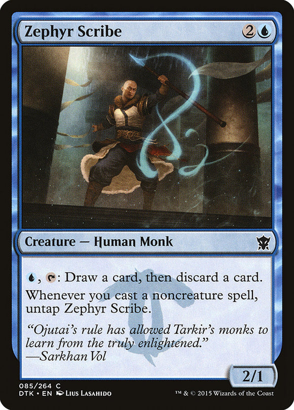 Escriba Zephyr [Dragones de Tarkir] 