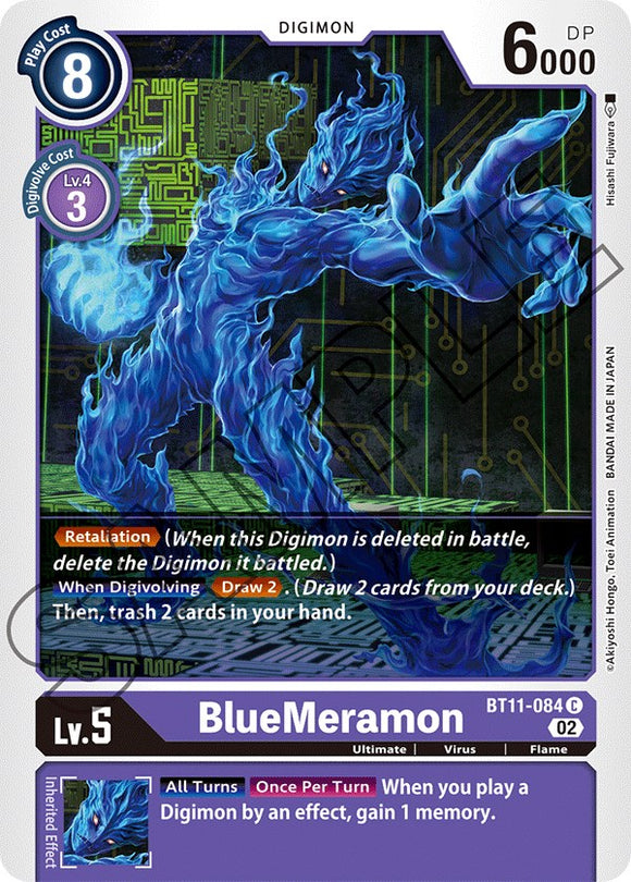 BlueMeramon [BT11-084] [Fase dimensional] 