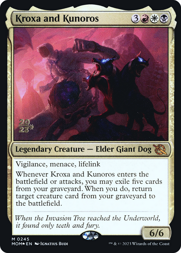 Kroxa y Kunoros [Promociones previas al lanzamiento de March of the Machine] 