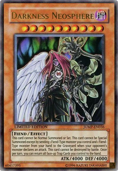 Neosfera de oscuridad [JUMP-EN036] Ultra rara 