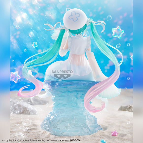 Hatsune Miku Jellyfish Banpresto Evolve Clearluxe Statue