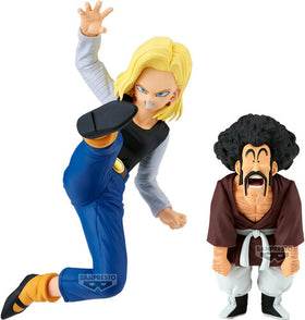 Banpresto - Dragon Ball Z - Match Makers - Android 18 vs. Mr. Satan Statue