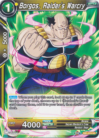 Borgos, el grito de guerra del asaltante (DB1-074) [Dragon Brawl] 