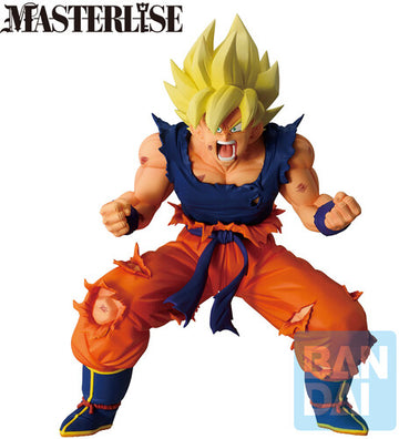 Ichibansho Dragon Ball Z Son Goku (Battle of the Super Saiyan) Masterlise Figure - 0