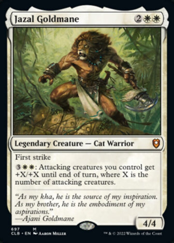 Jazal Melena Dorada [Commander Legends: Batalla por la Puerta de Baldur] 