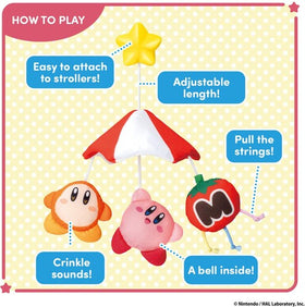 Kirby Plush Stroller Toy