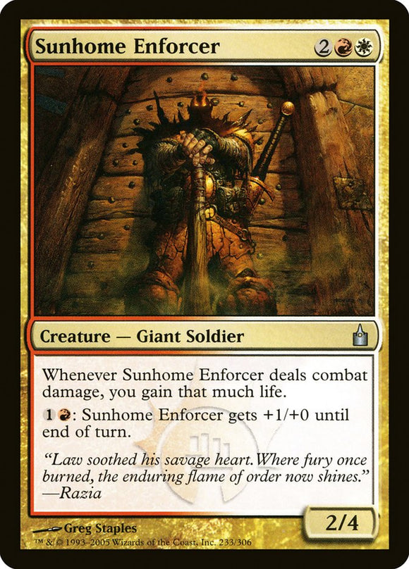 Ejecutor de Sunhome [Ravnica: Ciudad de Gremios] 