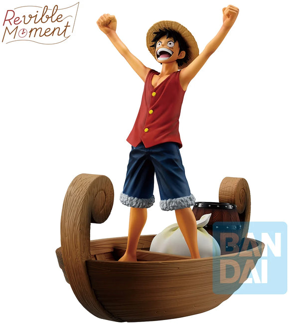 Ichibansho - One Piece - Revible Moment - Monkey D. Luffy I'm Going to Become the King of the Pirates! (Memories of Adventure and the Shipping Route the Future) Figure