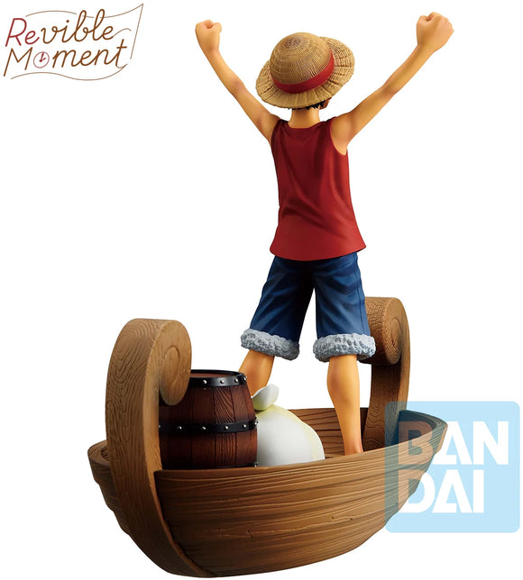 Ichibansho - One Piece - Revible Moment - Monkey D. Luffy I'm Going to Become the King of the Pirates! (Memories of Adventure and the Shipping Route the Future) Figure