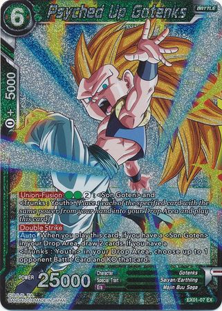 Gotenks emocionado (reflectante) (EX01-07) [Mighty Heroes] 