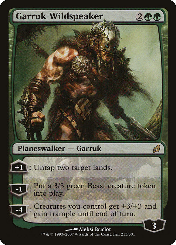 Garruk Portavoz Salvaje [Lorwyn] 
