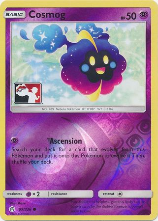 Cosmog (99/236) (Impresión especial del Club Pokémon) [Sol y Luna: Eclipse cósmico] 
