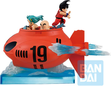 Ichibansho - Dragon Ball - Son Goku & Bulma & Krillin (vs Red Ribbon Army) Figure - 0