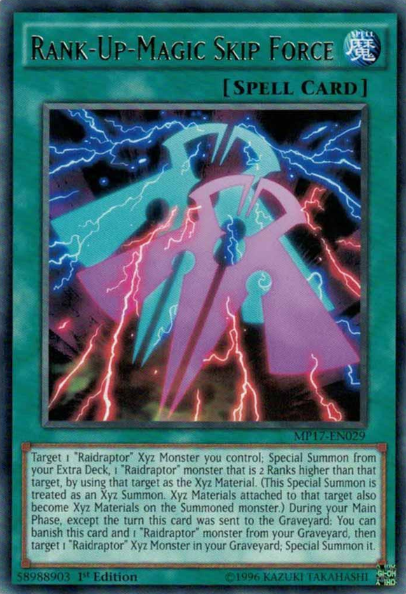 Magia de subida de rango Saltar fuerza [MP17-EN029] Raro 