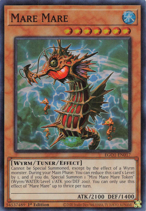 Yegua Yegua [EGO1-EN017] Súper Rara 