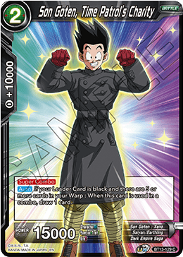 Son Goten, la caridad de la Patrulla del Tiempo (Común) (BT13-129) [Suprema Rivalidad] 