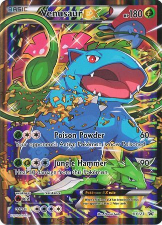 Venusaur EX (XY123) (Tarjeta gigante) [XY: Black Star Promos] 