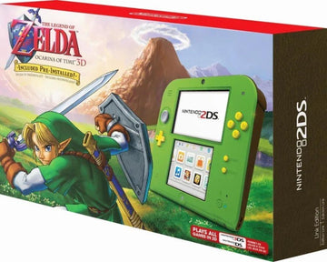 Nintendo 2DS Link Edition [Zelda Ocarina of Time 3D Pre-installed] - Nintendo 3DS