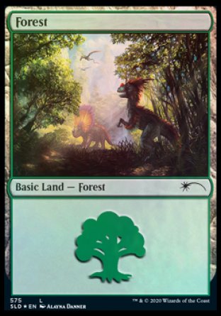 Bosque (Dinosaurios) (575) [Promociones de Secret Lair] 