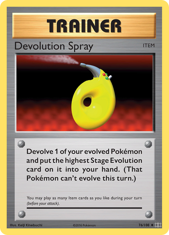 Spray de Devolución (76/108) [XY: Evoluciones] 