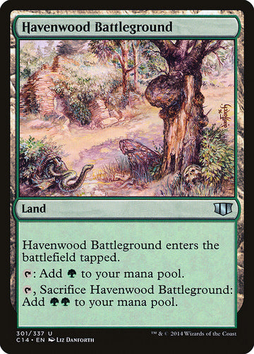 Campo de batalla de Havenwood [Commander 2014] 