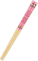 Sanrio Fork Spoon Chopsticks Tableware Set with Case - Hello Kitty-4