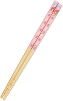 Sanrio Fork Spoon Chopsticks Tableware Set with Case - My Melody-4