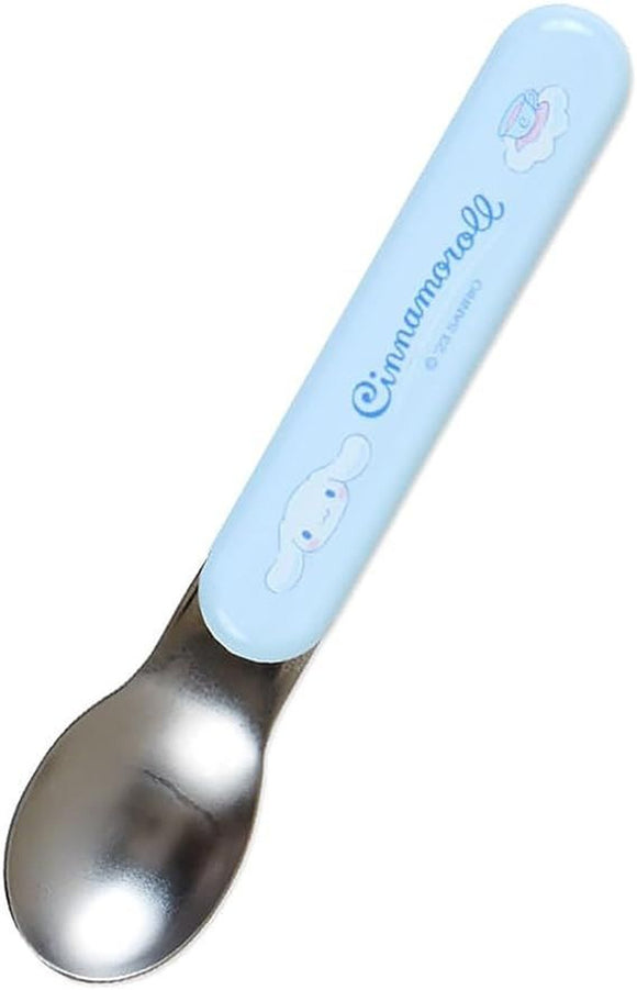Sanrio Fork Spoon Chopsticks Tableware Set with Case - Cinnamoroll