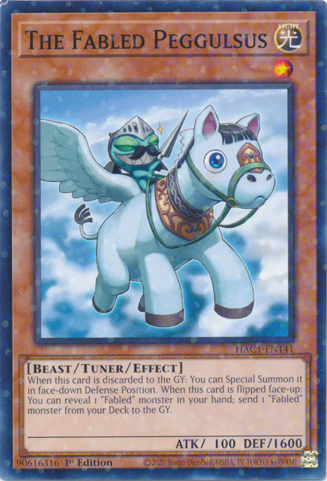 El legendario Peggulsus (Terminal de duelo) [HAC1-EN141] Común 