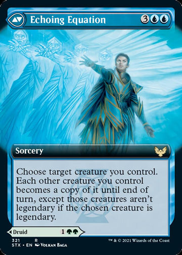 Augmenter Pugilist // Echoing Equation (Extended Art) [Strixhaven: School of Mages] - 0