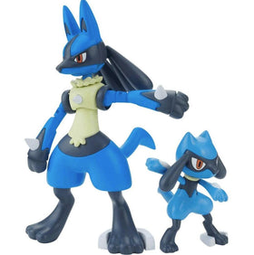 Pokemon - Riolu & Lucario Model Kit Set