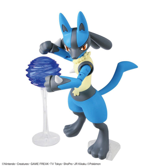 Pokemon - Riolu & Lucario Model Kit Set