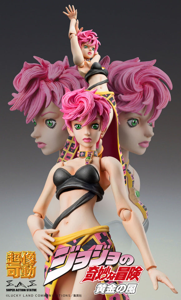 Medicos Super Action Statue Trish Una Figure (JoJo's Bizarre Adventure: Golden Wind)