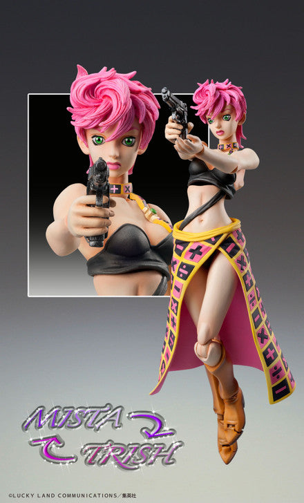 Medicos Super Action Statue Trish Una Figure (JoJo's Bizarre Adventure: Golden Wind)