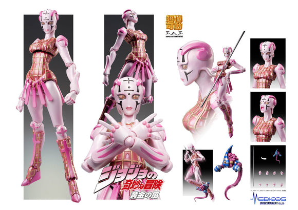 Medicos Super Action Statue Spice Girl Figure (JoJo's Bizarre Adventure: Golden Wind)