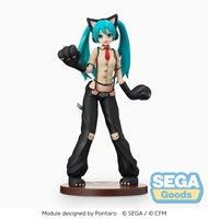 Hatsune Miku - Hatsune Miku Project DIVA Arcade Future Tone SPM Prize Figure (Kitty Cat Ver.)