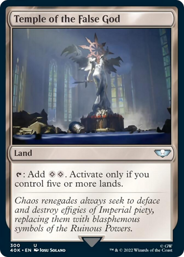 Templo del Falso Dios [Warhammer 40,000] 